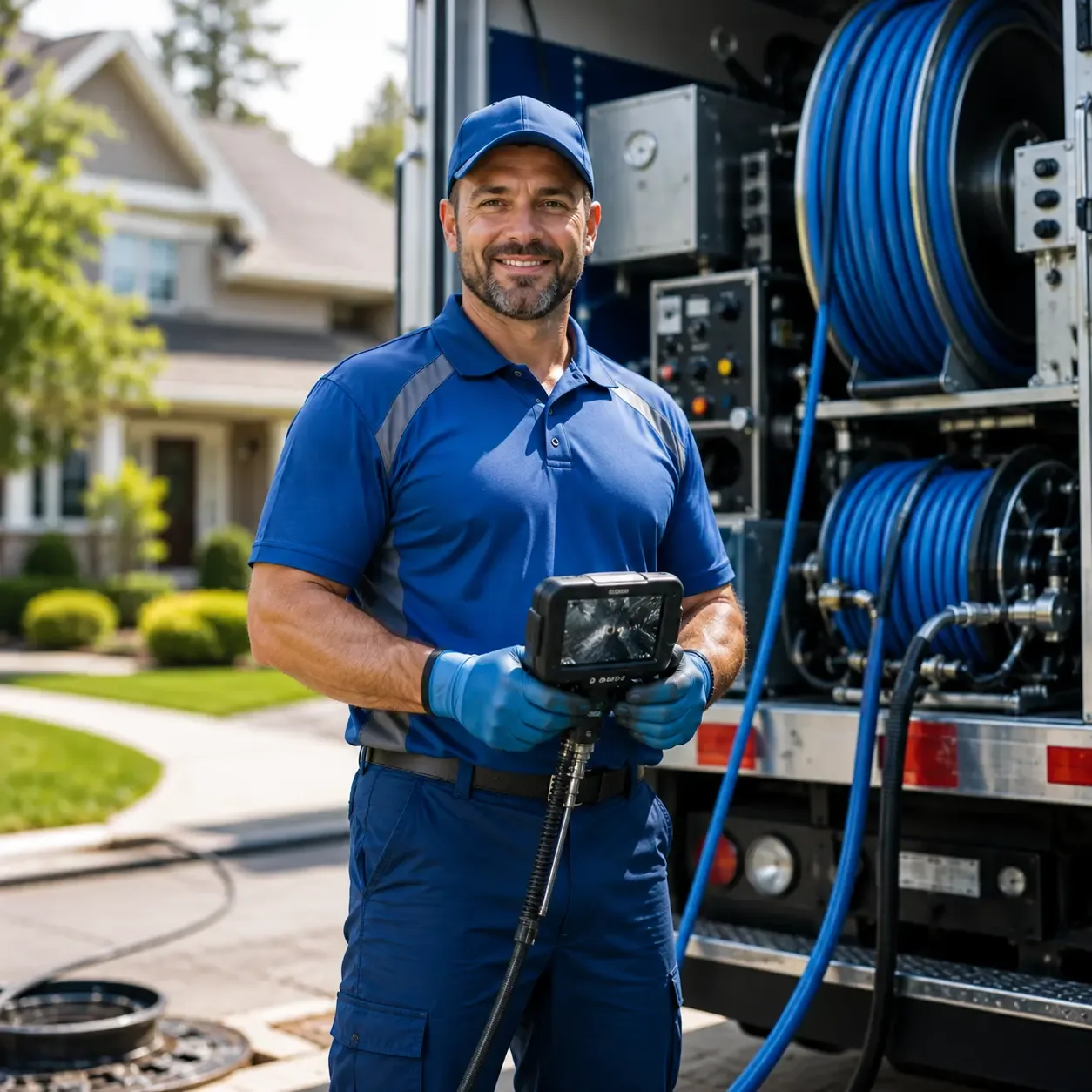 Local outdoor drain cleaning specialists in Midland, MI